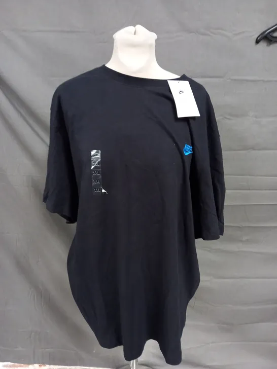 NIKE MENS LOGO T-SHIRT IN BLACK - XXL