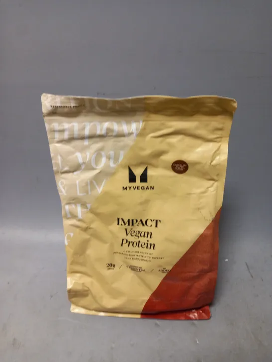 MYVEGAN CHOCOLATE SALTED CARAMEL IMPACT VEGAN PROTEIN 2.5KG 