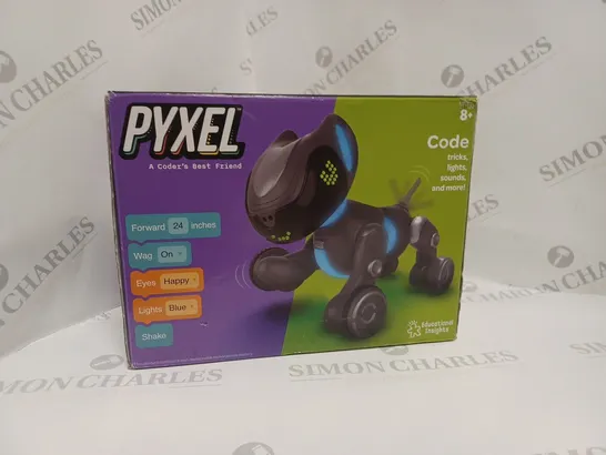 BOXED PYXEL CODING PET ROBOT RRP £149