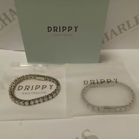 DRIPPY AMSTERDAM 2 PIECE JEWELLERY SET TO INCLUDE 2 BRACELETS 