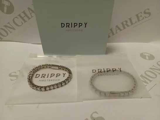 DRIPPY AMSTERDAM 2 PIECE JEWELLERY SET TO INCLUDE 2 BRACELETS 