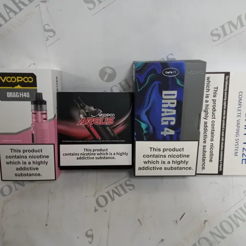 BOX OF 40 ASSORTED E-CIGARATTES TO INCLUDE VAPEROSSO , ASPIRE, INNOKIN ETC.