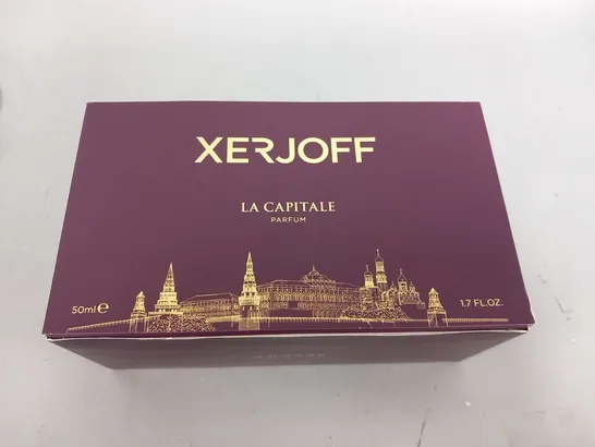 BOXED SHOOTING STARS XERJOFF LA CAPITALE PARFUM 50ML