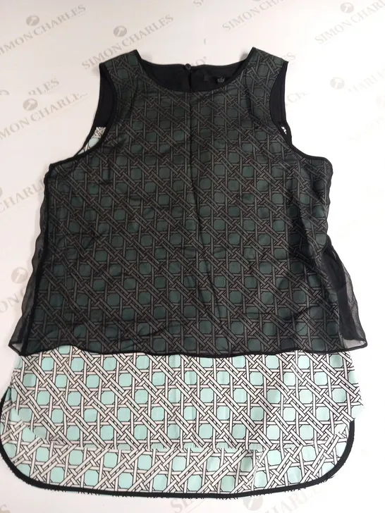 TIBI STMU TANK TOP SIZE US4