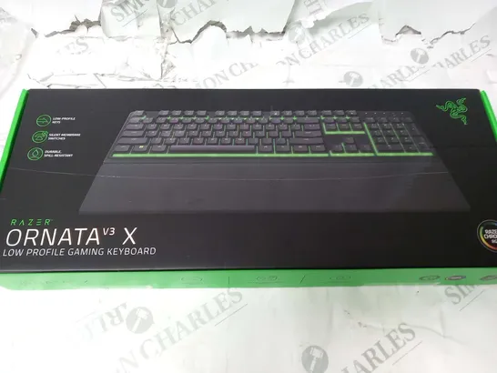 BOXED RAZER ORNATA V3 X LOW PROFILE GAMING KEYBOARD