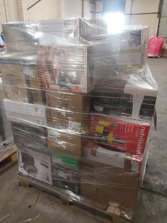 PALLET OF APPROXIMATELY 38 UNPROCESSED RAW RETURN HOUSEHOLD AND ELECTRICAL GOODS TO INCLUDE;