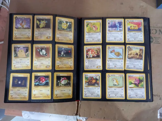 BINDER CONTAINING OVER 200 POKEMON CARDS
