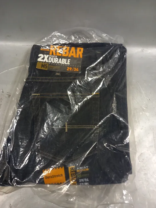 BRAND NEW REBAR ARIAT WORK M5 STRAIGHT LEG JEANS - 29/34