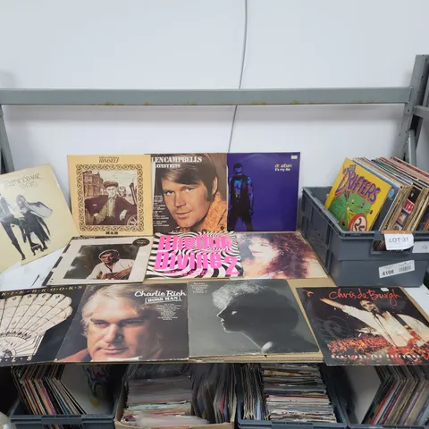 A COLLECTION OF VINYL RECORD LPs ETC