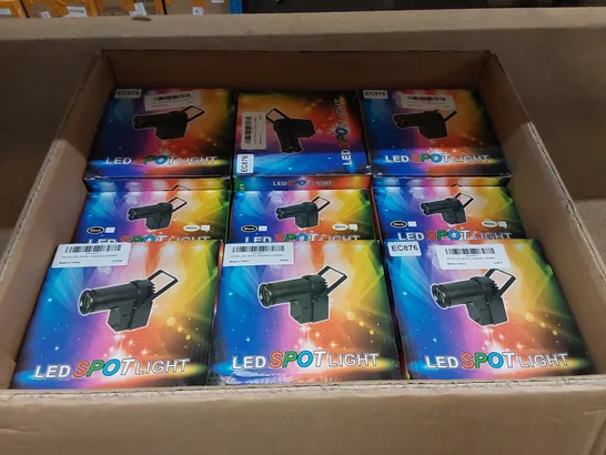 BOX OF APPROXIMATELY 15X BRAND NEW LED SPOTLIGHTS (1 BOX)