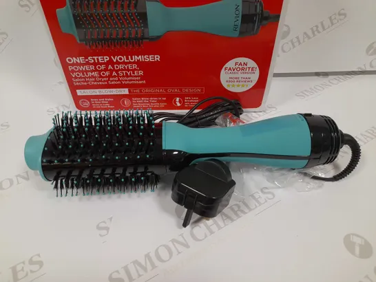 BOXED REVLON NEW TEAL EDITION ONE STEP VOLUMISER