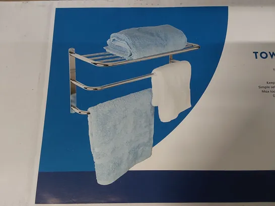 BOXED CROYDEX WALL MOUNTED TOWEL RACK 