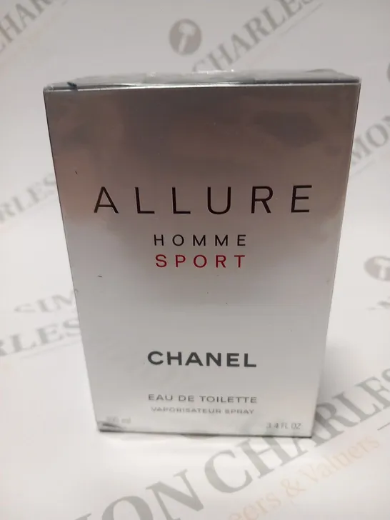 BOXED AND SEALED CHANEL ALLURE HOMME SPORT EAU DE TOILETTE SPRAY 100ML