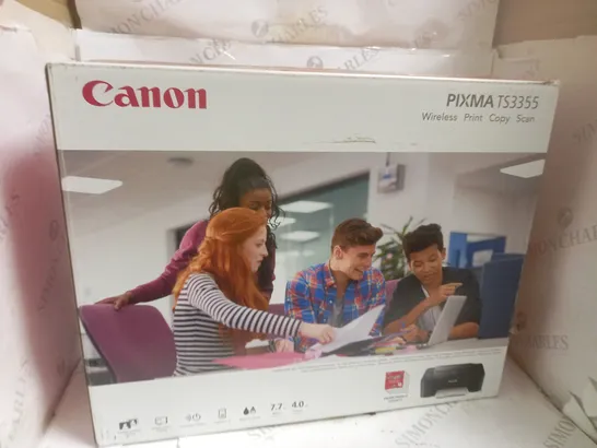 BOXED CANON PIXMA TS3355 PRINTER