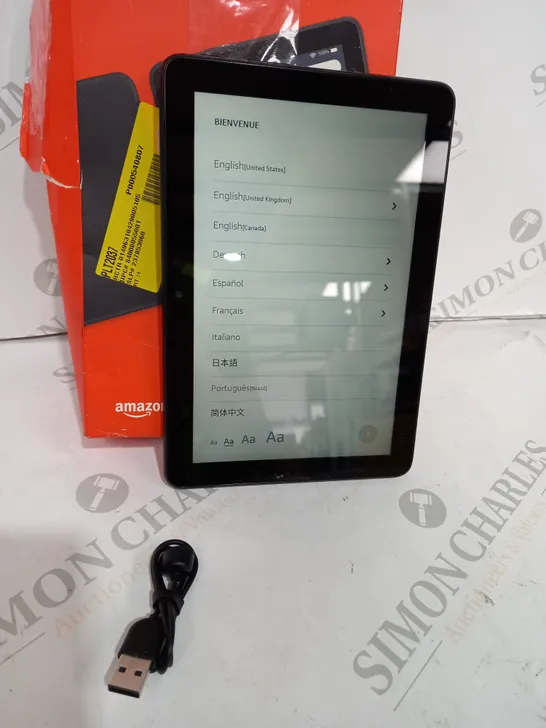 AMAZON FIRE HD 8 TABLET