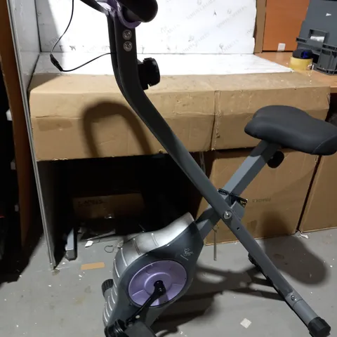 DAVINA MCALL FOLDING MAGNETIC BIKE - PURPLE (COLLECTION)