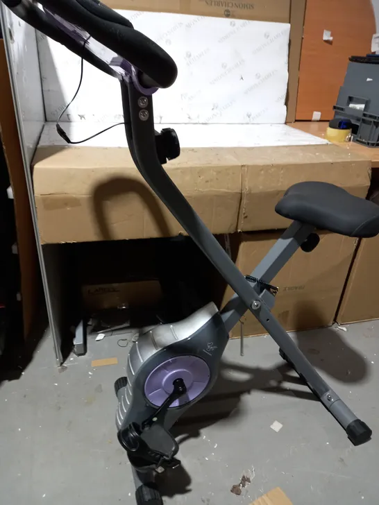 DAVINA MCALL FOLDING MAGNETIC BIKE - PURPLE (COLLECTION)