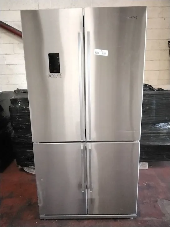 SMEG FQ60XPE UPRIGHT FRIDGE FREEZER 