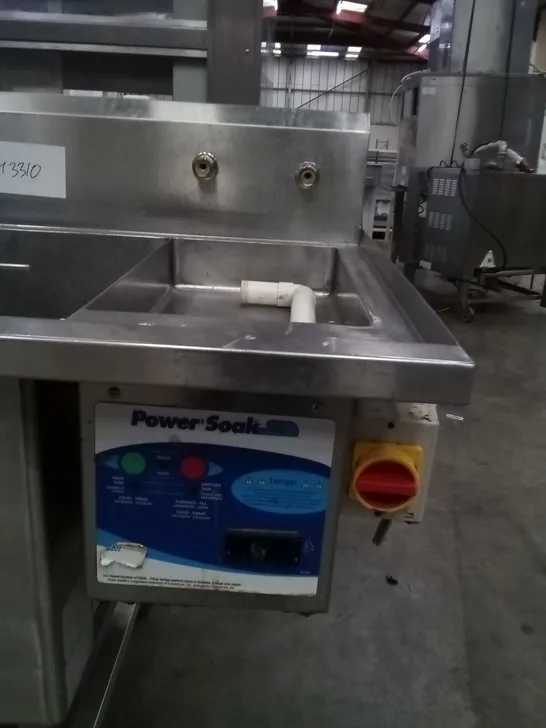 POWER SOAK COMMERCIAL DISH WASHING STATION 