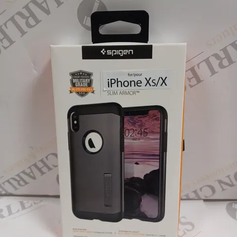 APPROXIMATELY 40 SPIGEN SLIM ARMOR PROTECTIVE SMARTPHONE CASES FOR IPHONE X/XS
