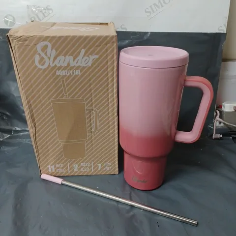 BOXED SLANDER DRINKING BOTTLE 1.18L PINK