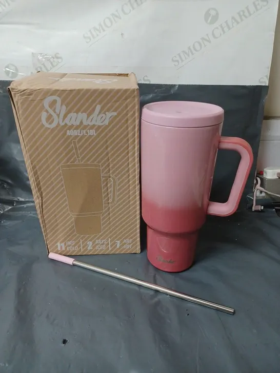 BOXED SLANDER DRINKING BOTTLE 1.18L PINK