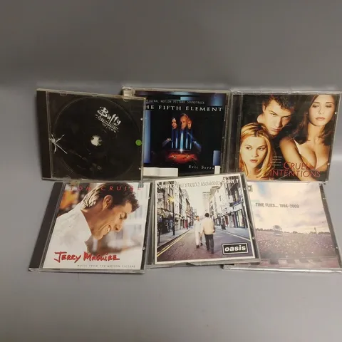 APPROXIMATELY 30 ASSORTED MUSIC CD ALBUMS TO INCLUDE OASIS WHAT'S THE STORY MORNING GLORY, JERRY MAGUIRE MOTION PICTURE SOUNDTRACK, IBIZA TRANCE ANTHEMS 