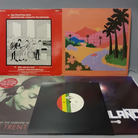 10 ASSORTED VINYL RECORDS TO INCLUDE TURBULANCE SELF TITLED, JWALK MELLOTRONIQUE, TERENCE TRENT D'ARBY THE HARDLINE, ETC