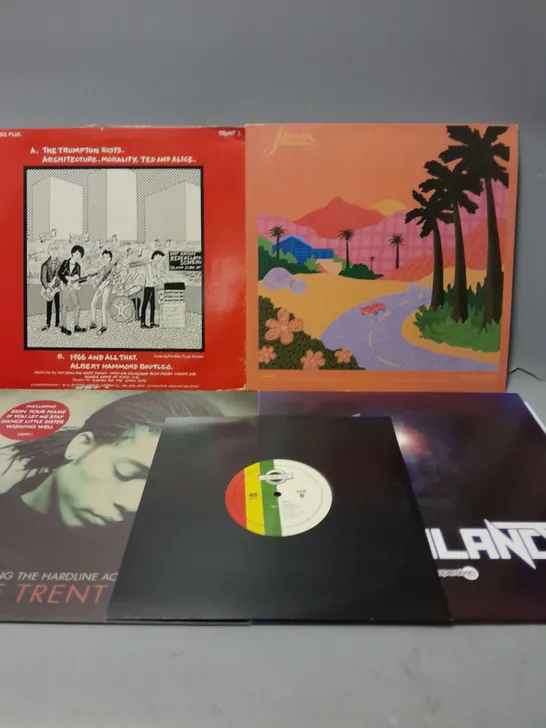 10 ASSORTED VINYL RECORDS TO INCLUDE TURBULANCE SELF TITLED, JWALK MELLOTRONIQUE, TERENCE TRENT D'ARBY THE HARDLINE, ETC