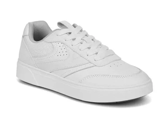 VIONIC REBEL KARMELLE TRAINER WHITE SIZE 4.5