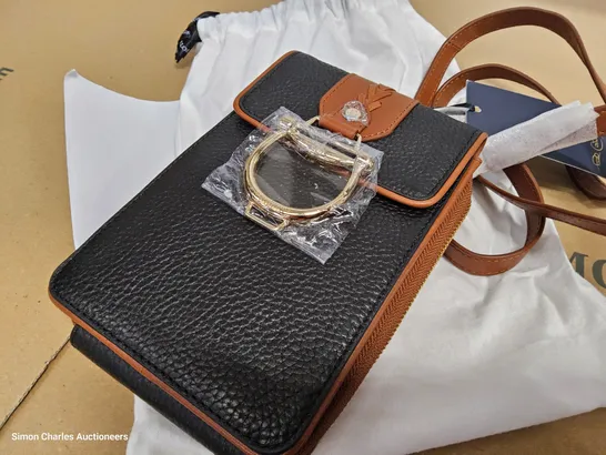 PAUL COSTELLOE LEATHER STIRRUP PHONE POUCH