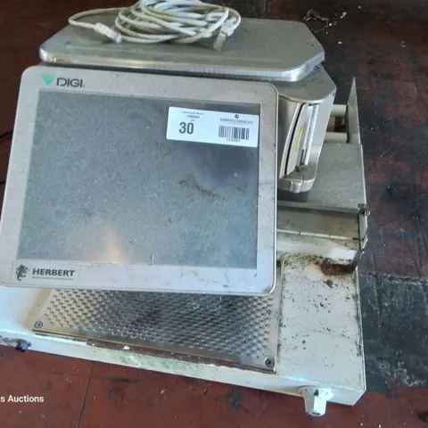 HERBERT DIGITAL SCALE & SHRINK WRAP DISPENCER