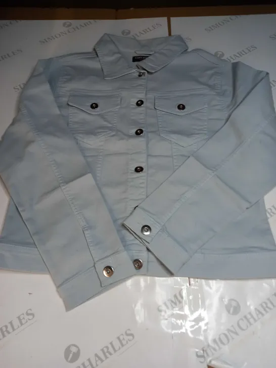 KURT MULLER COTTON BI STRETCH DENIM JACKET - UK 14