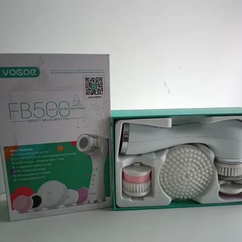 BOXED VOGOE FB500 5-IN-1 ELECTRIC FACE BRUSH 