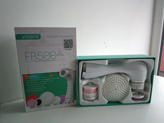 BOXED VOGOE FB500 5-IN-1 ELECTRIC FACE BRUSH 