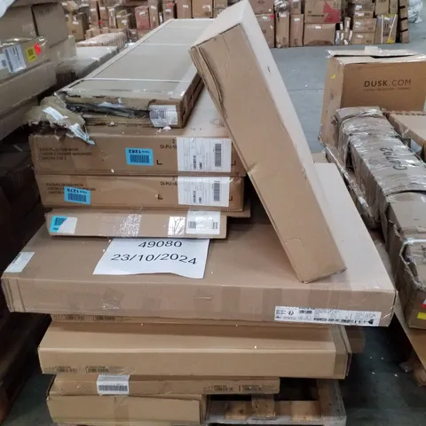 PALLET CONTAINING ASSORTED FLATPACK PARTS