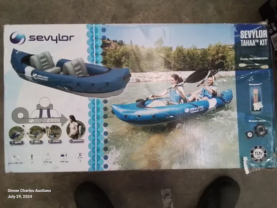 BOXED SEVYLOR TAHAA INFLATABLE KAYAK