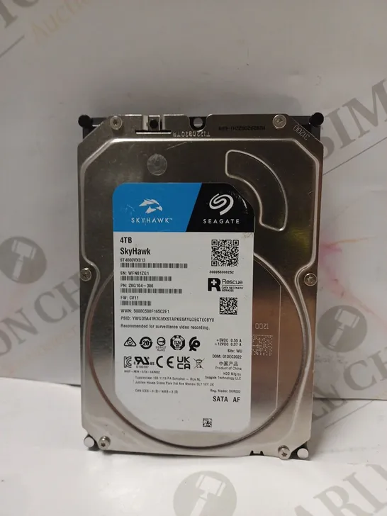 SEAGATE SKYHAWK 4TB HARD DRIVE