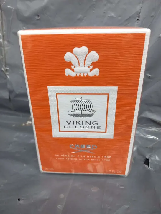 BOXED AND SEALED VIKING COLOGNE CREED DE PERE EN FILS DEPUIS 1760 50ML