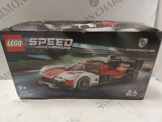 BOXED LEGO 76916 SPEED CHAMPIONS PORSCHE RRP £19.99