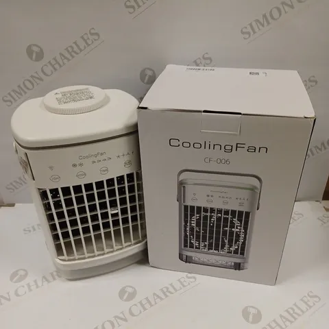 BOXED CF-006 PORTABLE COOLING FAN 