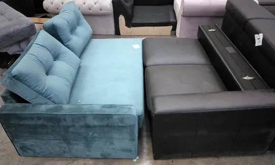 APPROXIMATELY 2 ASSORTED SOFA SECTIONS 