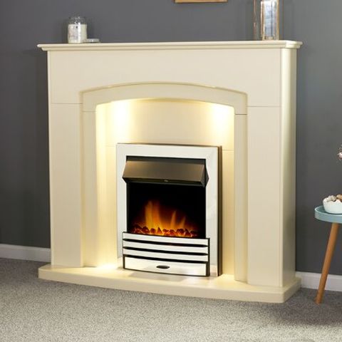 BOXED FALMOUTH ELECTRIC FIRE SUITE (5 BOXES)