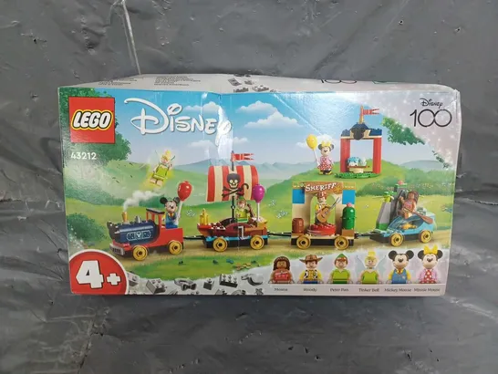 BOXED LEGO DISNEY CELEBRATION TRAIN 43212 RRP £34.99