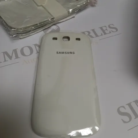 SAMSUNG S3 BACK COVERS WHITES APPROX. 5 