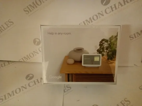 BRAND NEW BOXED GOOGLE NEST HUB, 7" DISPLAY SCREEN, 2ND GENERATION