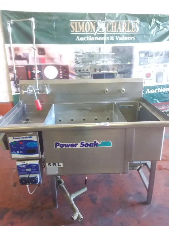 POWER SOAK COMMERCIAL WASHING STATION 