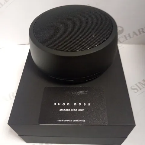 BOXED HUGO BOSS GEAR LUXE SPEAKER