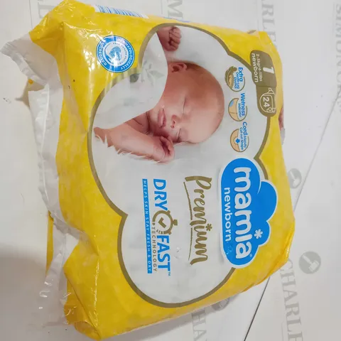 PACK OF MAMIA NEWBORN DRYFAST NAPPIES 