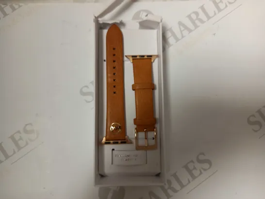 MICHAEL KORS LADIES APPLE STRAP LEATHER RRP £69